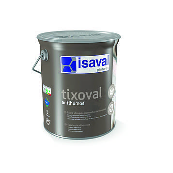 Фарба для блокування старих плям Тиксоваль проти диму 0,75 л ISAVAL