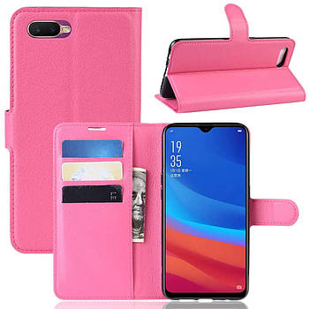 Чохол-книжка Litchie Wallet для Oppo A5s / AX5s Rose