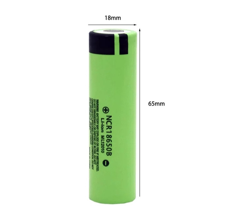 Акумуляторні батарейки NRC18650B 3400 mAh Li-ion