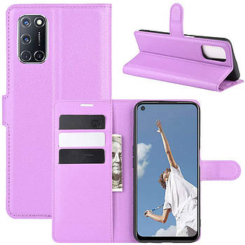 Чохол-книжка Litchie Wallet для Oppo A92 / A72 / A52 Violet