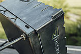 Мангал кейс на 12 шампурів 3 мм дворівневий переносний розкладний ., фото 5