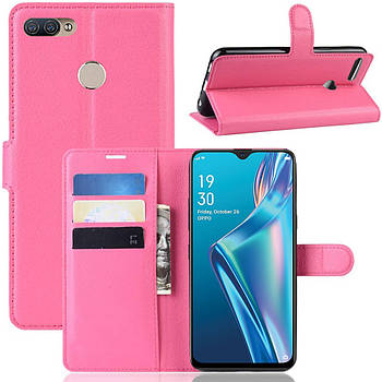 Чохол-книжка Litchie Wallet для Oppo A12 Rose