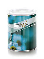 Теплый воск в банке Italwax - Азулен 800 г