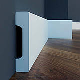 Плінтус прямокутний LPC-23 Cezar з дюрополімер висотою 68 мм. Доставка, фото 2