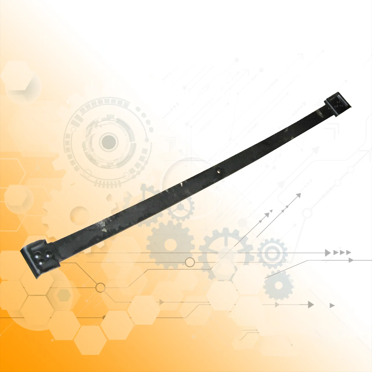 Лист підкорений No2 задньої ресори ГАЗ-53/ Чусова, фото 1