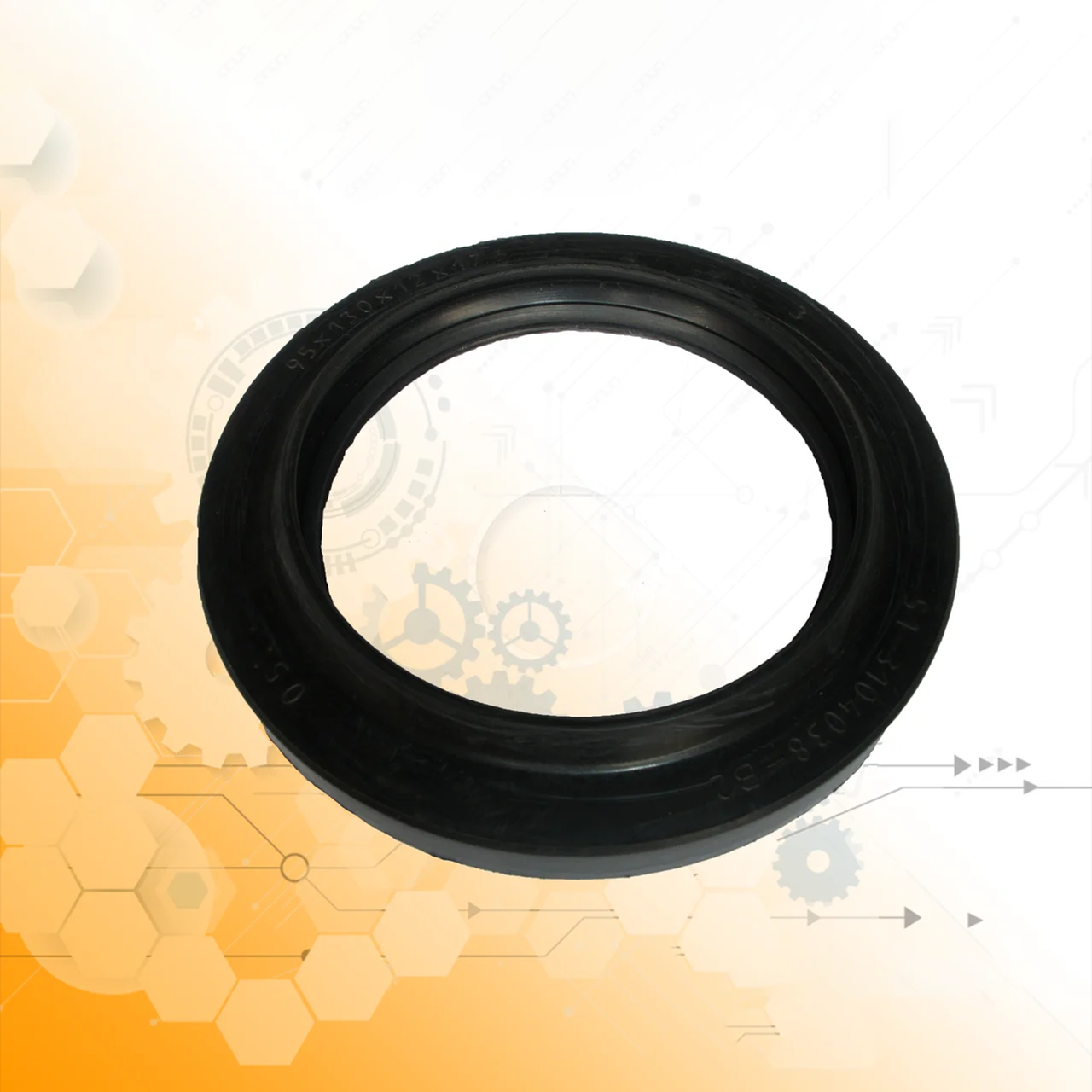 Сальник маточини задній ГАЗ-53 (95*130*12*17.5) 51-3104038, фото 1