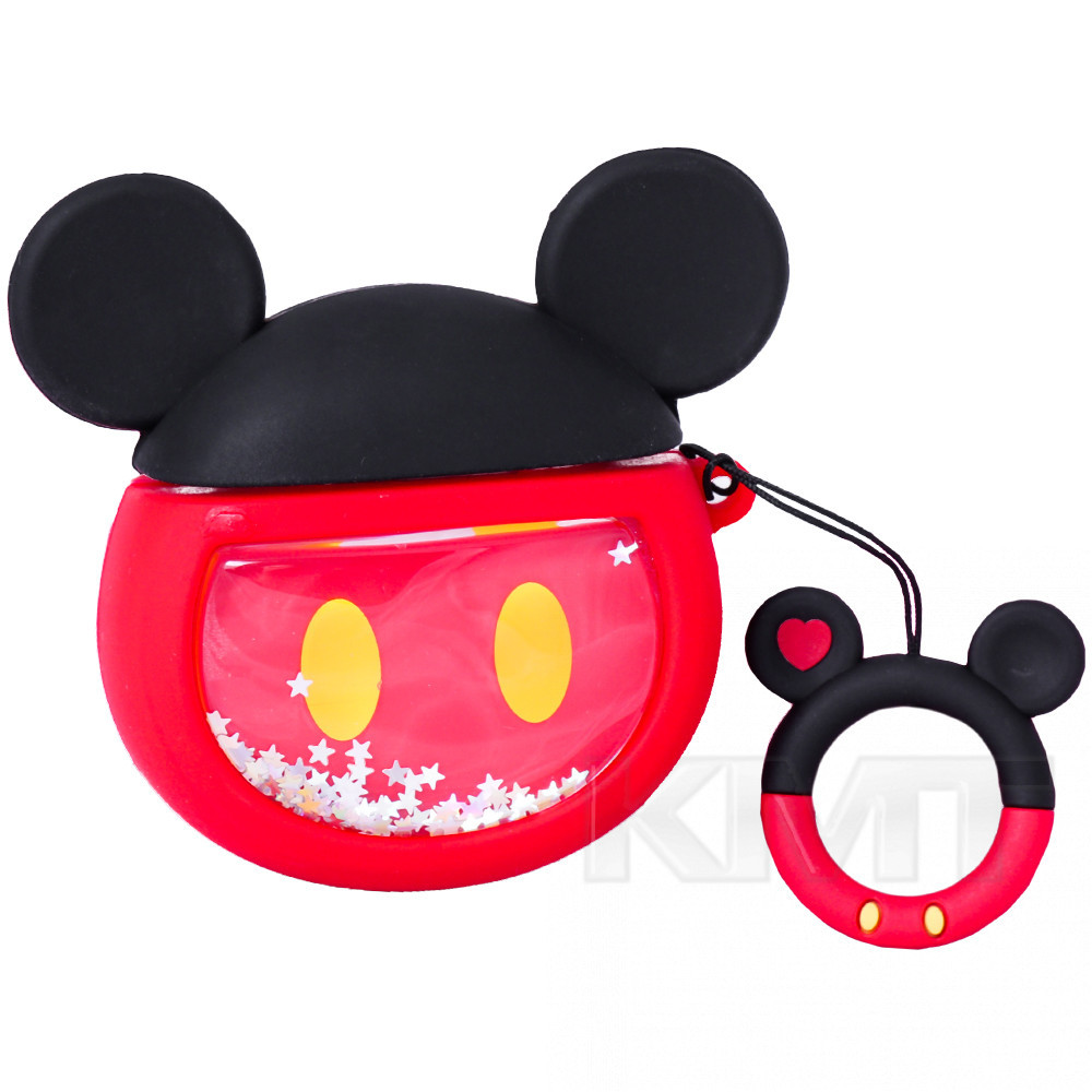 Airpods Case — Emoji Sparcle & water — Mickey