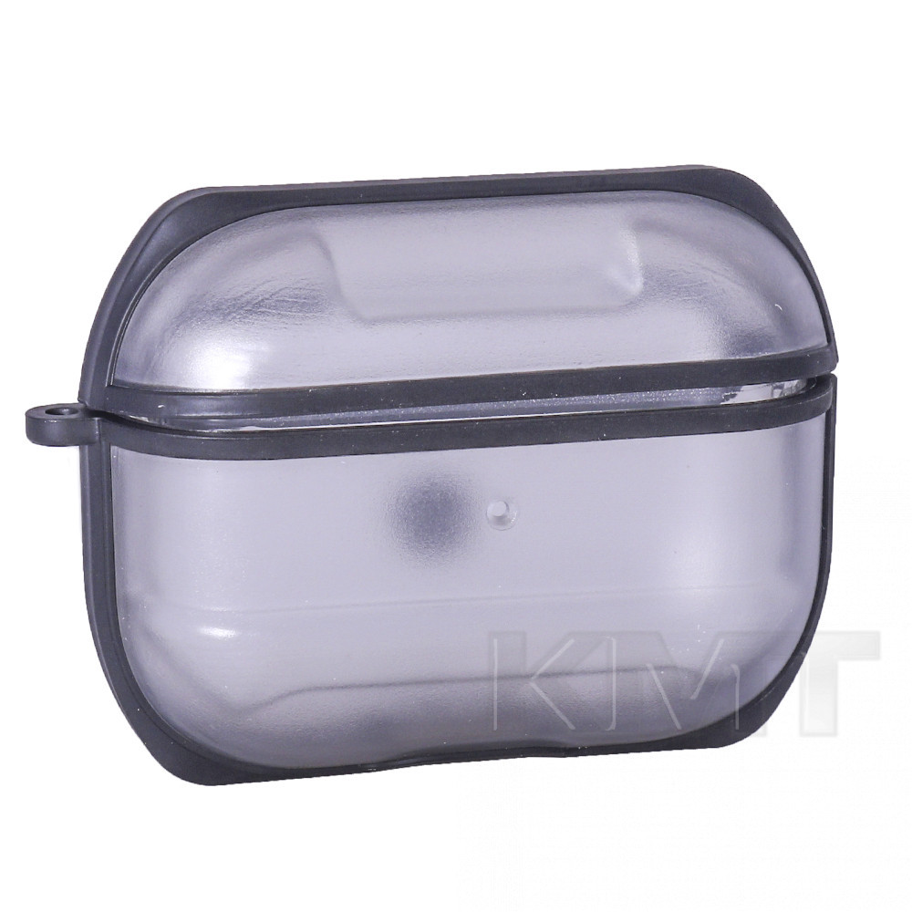 Eggshell Airpods Pro Case — PC With Sensitive Button — Gray