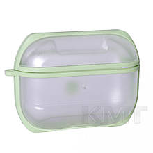 Eggshell Airpods Pro Case — PC With Sensitive Button — Green