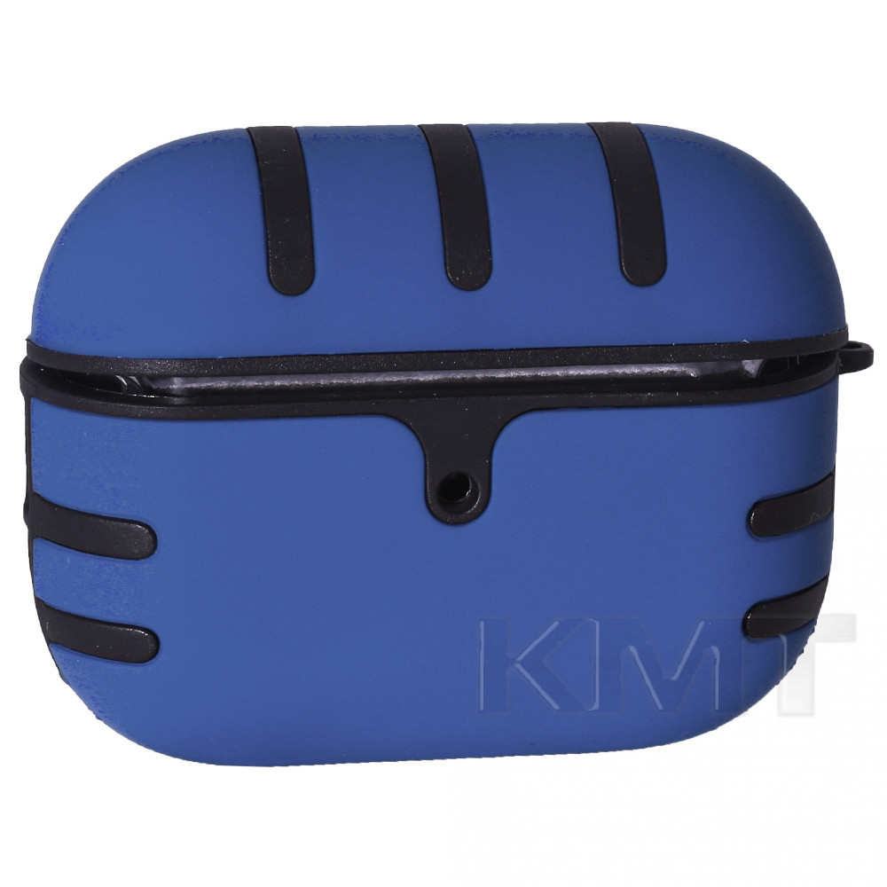Чохол AirPods Pro Case with carabine Tiger — Blue