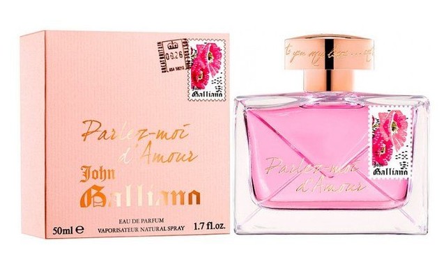 Жіноча духмована вода Parlez-Moi d’Amour Eau De Parfum John Galliano (Парле муа д'Амур Джон Гальяно)