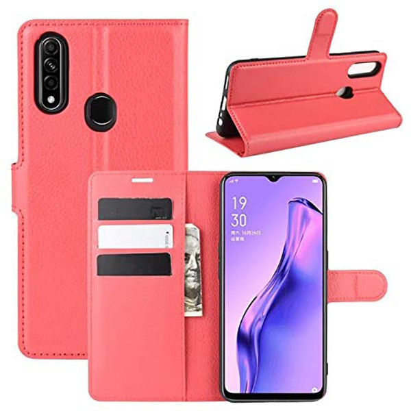 Чохол-книжка Litchie Wallet для Oppo A31 / A8 Red, фото 1