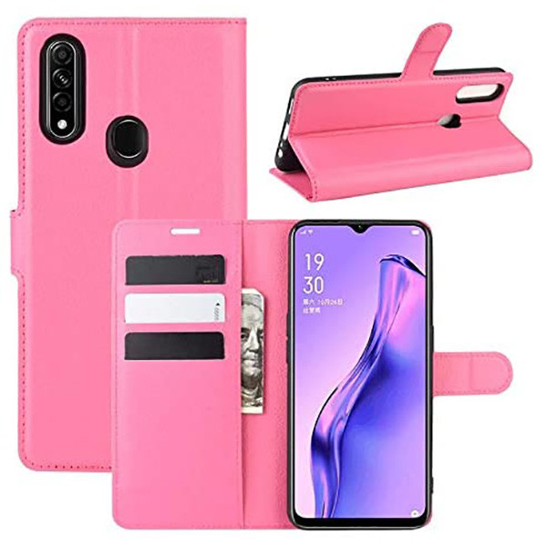 Чохол-книжка Litchie Wallet для Oppo A31 / A8 Rose, фото 1
