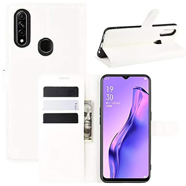 Чохол-книжка Litchie Wallet для Oppo A31 / A8 White, фото 1