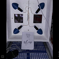 Домашній інкубатор для яєць Квочка 120 яєць з механічним переворотом цифровий Інкубатор побутовий