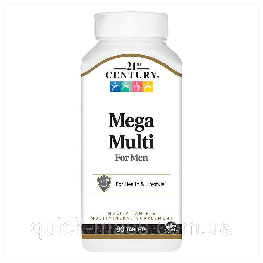 Вітаміни для чоловіків 21st Century Mega Multi Men 90tab