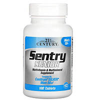 Витамины для мужчин 50+ Sentry Senior Men's 50+ Multivitamin & Multimineral Supplement 100tab