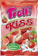 Желейні цукерки мармелад жувальний зефір Kiss поцілунки 100г ТМ Trolli Тролі Німеччина