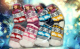 Теплі шкарпетки з овечої вовни