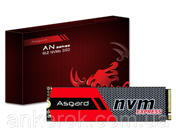 SSD накопичувач Asgard M.2 NVME 256 GB (AN 256NVME-M.2/80)