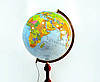 Глобус із підсвіткою подарунковий на дерев'яній ніжці електричний підлоговий Glowala, фото 4
