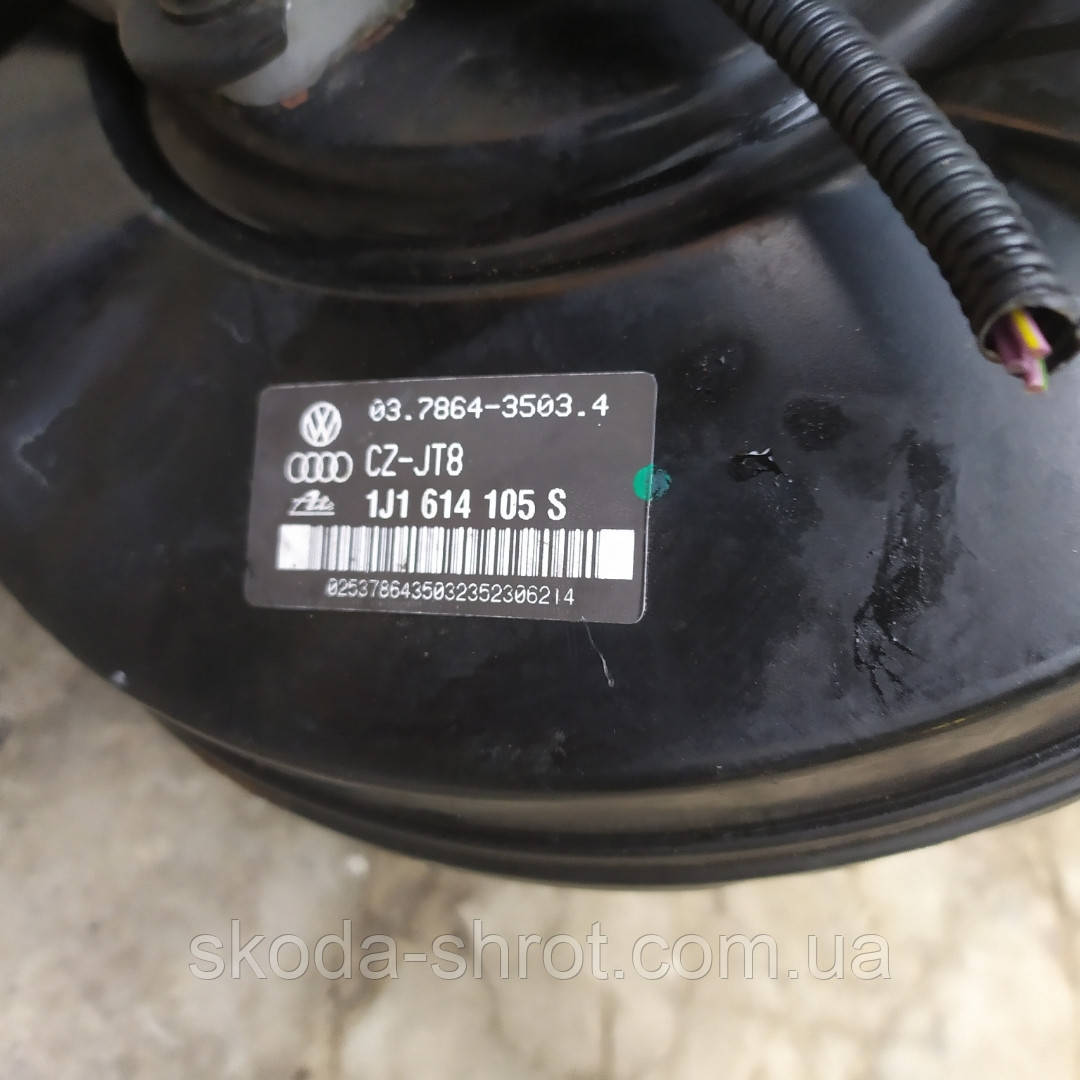 Вакуумный усилитель 1J1614105S тормозов Шкода Октавия Тур 1.6, Skoda ...