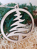 Новорічні ялинкові прикраси. Ялинкові прикраси з фанери. Новорічні прикраси на ялинку., фото 2