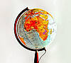 Глобус із підсвіткою подарунковий на дерев'яній ніжці електричний підлоговий Glowala, фото 3
