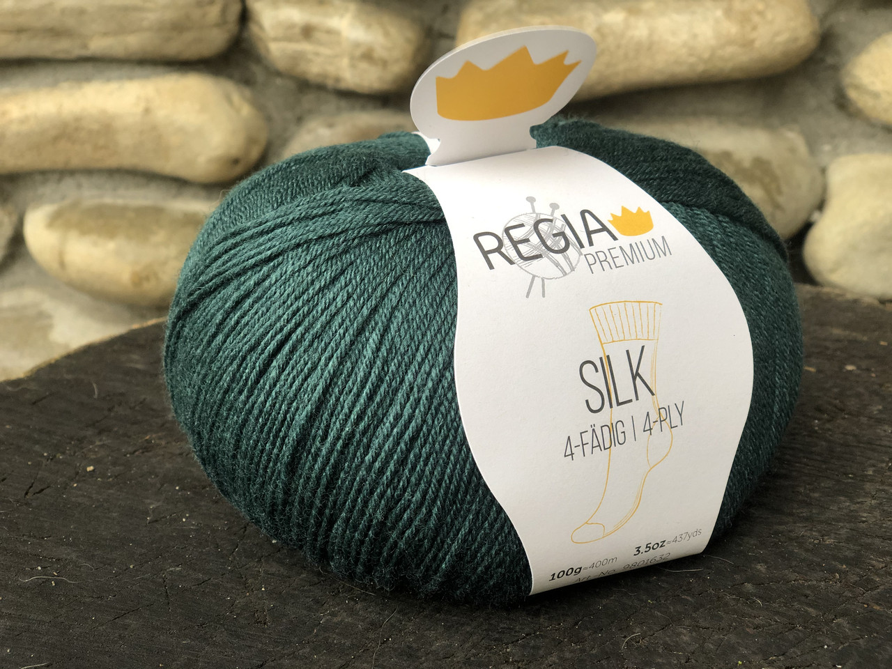 Носкова пряжа REGIA PREMIUM Silk 4ply, фото 1