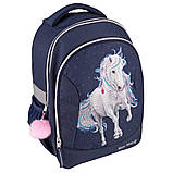 Рюкзак TOP Model Miss Melody синій (Top-Model Шкільний рюкзак ТОП Модель Портфель), фото 2