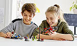 LEGO 70667 NINJAGO Мотоцикл-клинок Кая та снігохід Зейна 376 дет (ЛЕГО Мотоцикл-клинок Кая и снегоход Зейна), фото 3