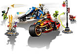 LEGO 70667 NINJAGO Мотоцикл-клинок Кая та снігохід Зейна 376 дет (ЛЕГО Мотоцикл-клинок Кая и снегоход Зейна), фото 6