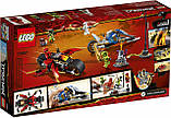 LEGO 70667 NINJAGO Мотоцикл-клинок Кая та снігохід Зейна 376 дет (ЛЕГО Мотоцикл-клинок Кая и снегоход Зейна), фото 11