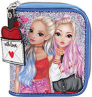 Гаманець ТОР Model Friends Love Letters синій  ( ТОП Модел Кошелёк Друзья синий Depesche 10936 )