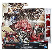 Transformers: The Last Knight 1-Step Turbo Changer Scorn - Турбо Чейнджерс MV5 Сонце Hasbro transformer C3134