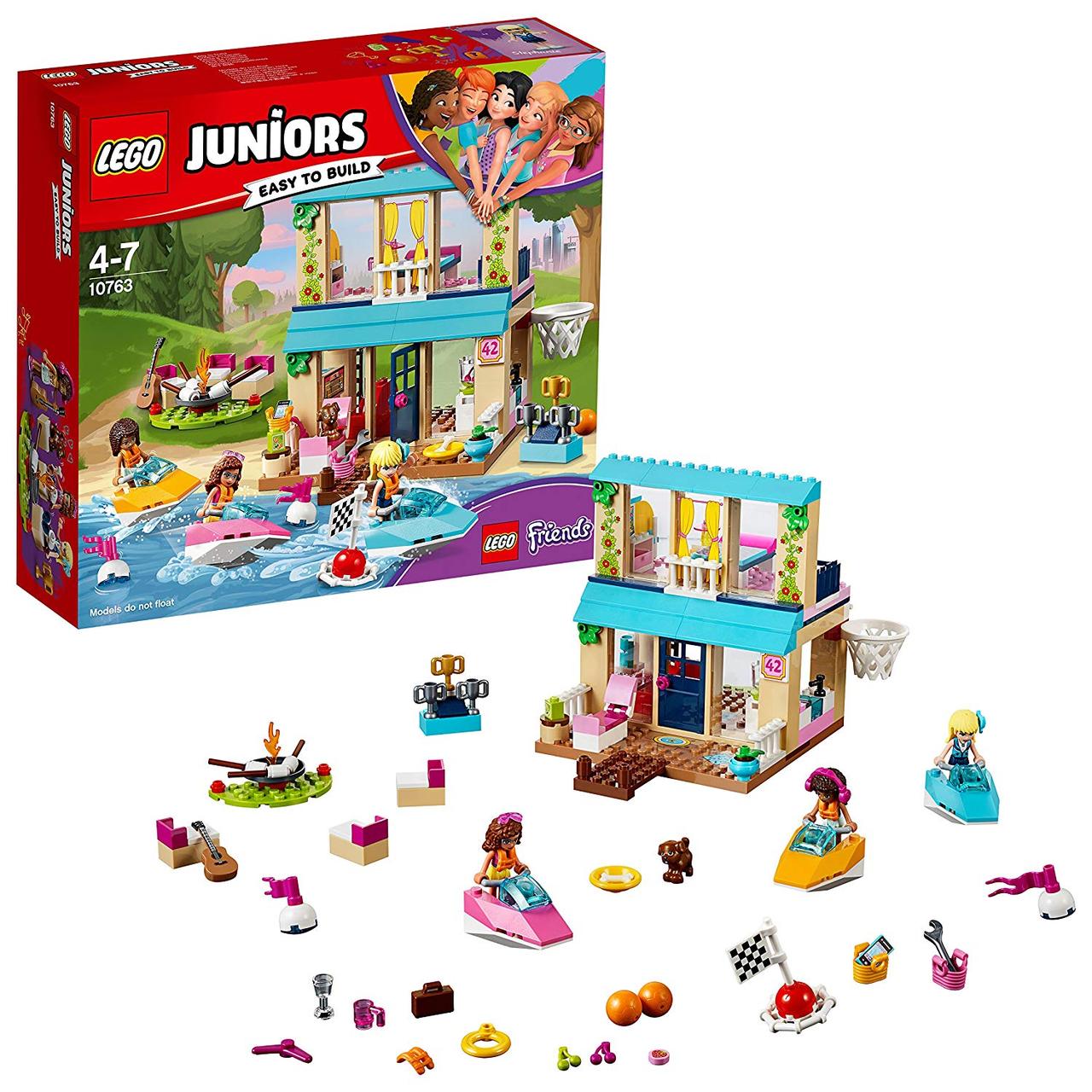 Lego Juniors 10763 Будиночок Стефані у озера (Конструктор Лего Джуниорс Домик Стефани у озера)