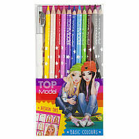 Набір кольорових олівців з точилкою Top Model 12 шт ( Набір кольорових олівців TOPModel, 12 шт )