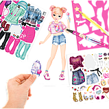 Альбом для творчості TOP Model  Design Studio Студія дизайну ( Top Model Папка Дизайнера ), фото 3