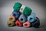 Пряжа вовняна Vivchari Colored Wool, Color No.822 бордо Бургундії, фото 6
