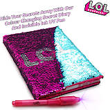 ЛОЛ Секретний щоденник. ЛОЛ Секретний Щоденник з паєтками L.O.L. Surprise! Girls Secret Diary, фото 3