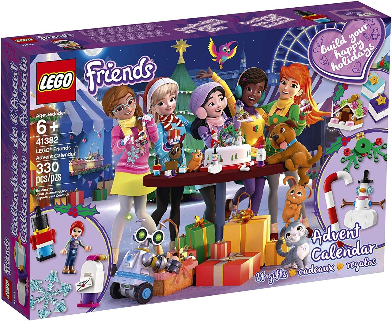 Новорічний календар LEGO Friends Новорічний календар Лего Френдс 41382, адвент календар 330 advent, фото 1