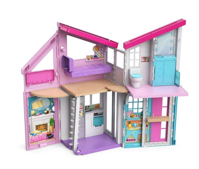 Barbie Будиночок Барбі Малібу (Будиночок в Малібу Барбі Набір Mattel Barbie Malibu House FXG57 ДІМ 6 кімнат) - фото 2 - id-p1298717654