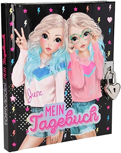 Щоденник для дівчаток TOP Model Jill & June на замочку (Щоденник щоденник для дівчаток ТОП Модел Джун і Джил) - фото 1 - id-p1298717689