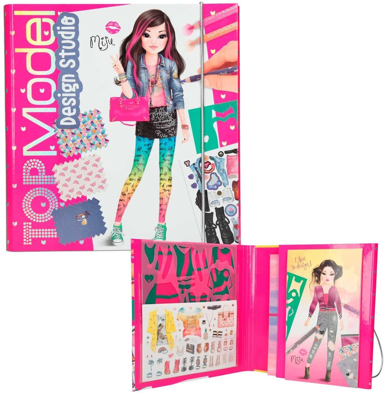 Альбом для творчості TOP Model  Design Studio Студія дизайну ( Top Model Папка Дизайнера ), фото 1