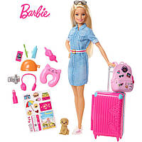 Barbie Лялька Дейзі Travel Set ( Лялька Барбі Дейзі Мандрівниця Barbie Daisy Travel Doll FWV25)