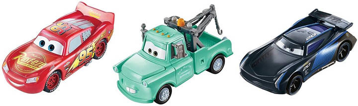 Ігровий набір «Тачки» Машинки, що змінюють колір 3 шт. (Disney Pixar Cars Color Changers 3-Pack) від Mattel, фото 6