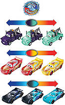 Ігровий набір «Тачки» Машинки, що змінюють колір 3 шт. (Disney Pixar Cars Color Changers 3-Pack) від Mattel, фото 2