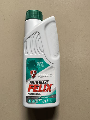 Купить Антифриз Felix 1kg G11 (зелёный), цена 130 ₴ — Prom.ua (ID ...