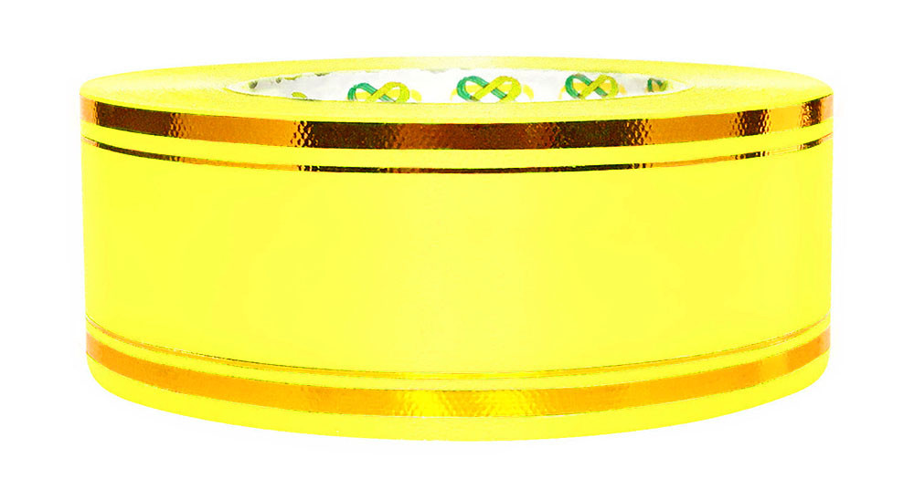 Стрічка флориста жовта (5 см х 50ярдів), фото 1