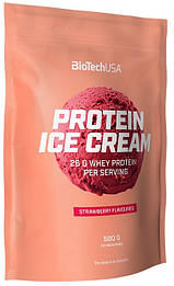 Protein Ice Cream BioTech 500 г Полуниця